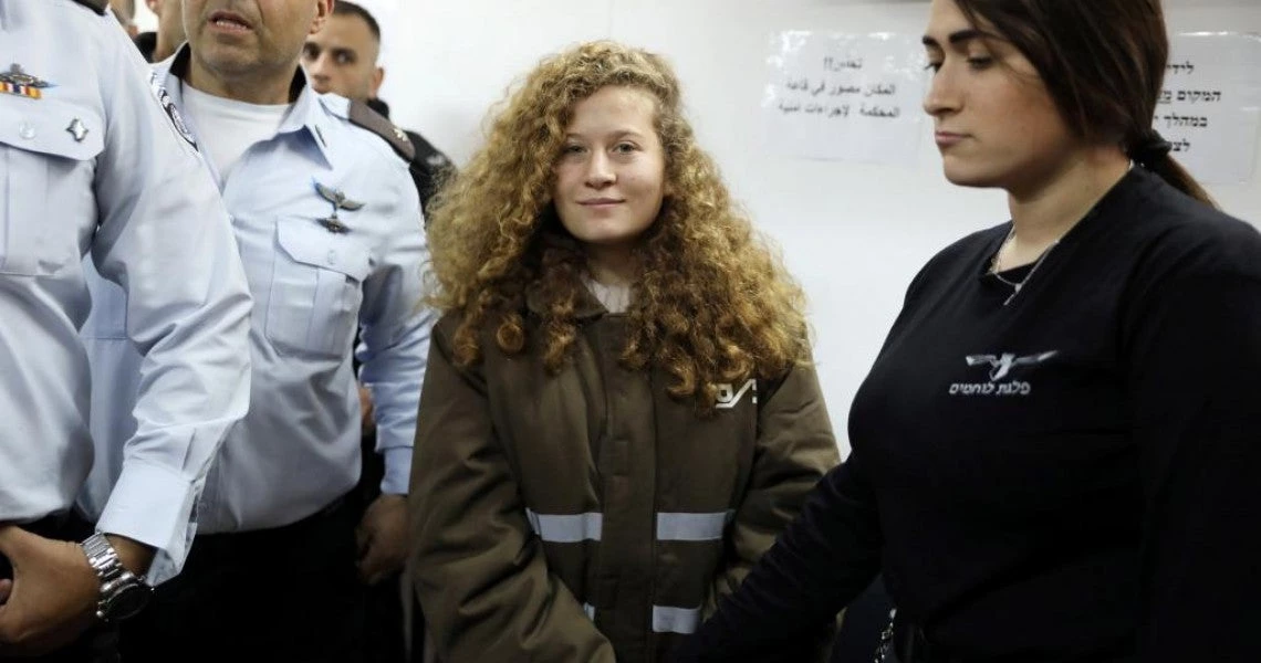 Οκτάμηνη φυλάκιση στην Παλαιστίνια έφηβη που χαστούκισε Ισραηλινούς στρατιώτες